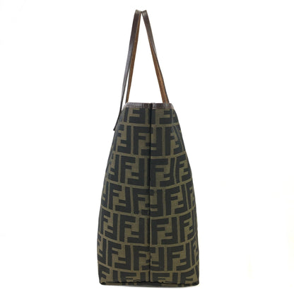 FENDI Zucca 提花手提包棕色舊復古 rrd48i