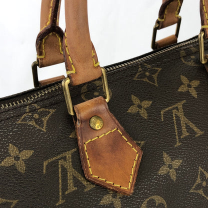 LOUIS VUITTON Monogram Speedy 25 M41528 Mini Bostonbag Handbag Brown Vintage Old u67ry3