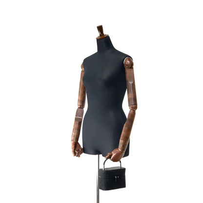 GUCCI GG canvas Mini Handbag Vanitybag Pouch Black Vintage OldGucci ztmcdw