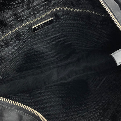 PRADA Nylon Tote bag Black Vintage Old ktuj8d