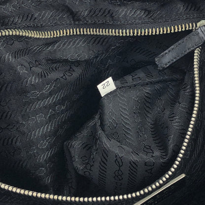PRADA Nylon Tote bag Black Vintage Old ktuj8d