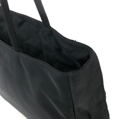 PRADA Nylon Tote bag Black Vintage Old ktuj8d