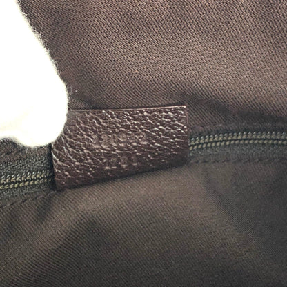 GUCCI GG canvas Mini Bostonbag Handbag Brown Vintage Old GUCCI ky3f8p