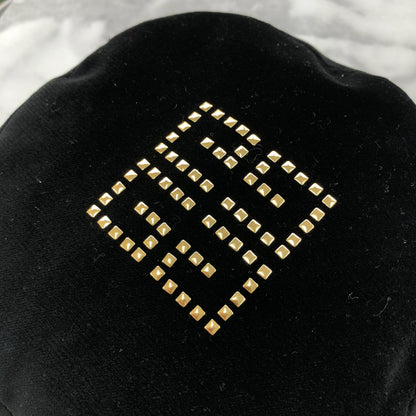 GIVENCHY 標誌絲絨帽 黑色 復古 舊款 c3eu3p