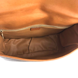CELINE Macadam Shoulderbag Starball Brown Vintage Old CELINE nwwxxa