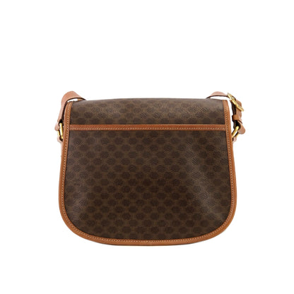 CELINE Macadam Shoulderbag Starball Brown Vintage Old CELINE nwwxxa