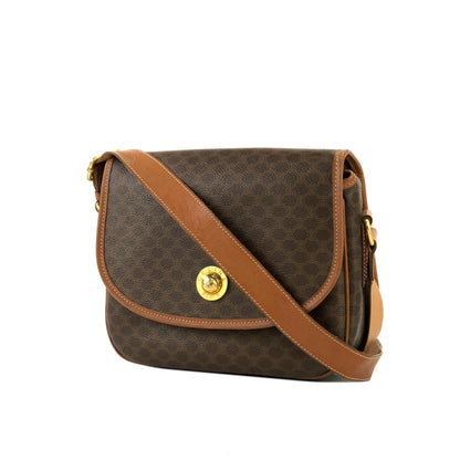 CELINE Macadam Shoulderbag Starball Brown Vintage Old CELINE nwwxxa