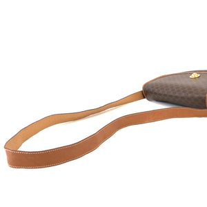 CELINE Macadam Shoulderbag Starball Brown Vintage Old CELINE nwwxxa