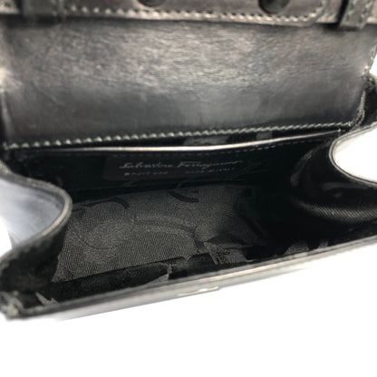 Salvatore Ferragamo Vala 小號單肩包 黑色 復古 舊 xz4mrc
