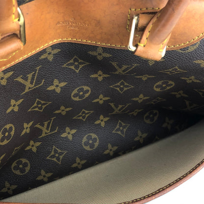 LOUIS VUITTON Monogram Deauville M47270 Bowling bag Handbag Brown Vintage Old 7tpuvs