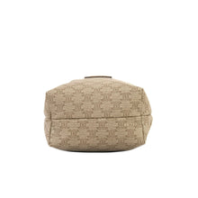 Load image into Gallery viewer, CELINE Macadam Drawstring Mini bag Pouch Beige Vintage Old CELINE i8fy24
