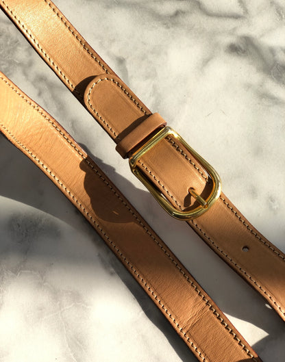 CELINE Macadam Flap Crossbody Shoulder bag Brown Vintage Old CELINE f873rk