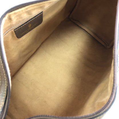 GUCCI sherry line logo GG plus mini Boston handbag beige vintage old Gucci i7zkih