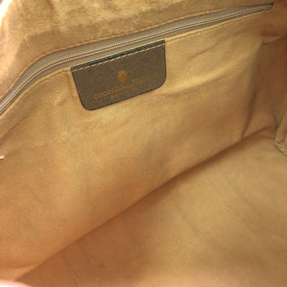 GUCCI sherry line logo GG plus mini Boston handbag beige vintage old Gucci i7zkih