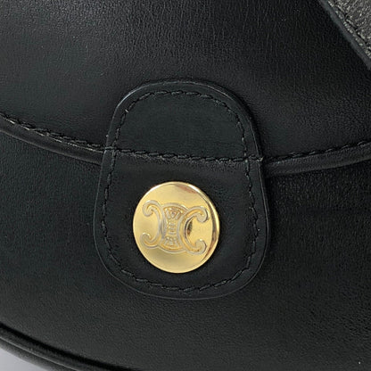 CELINE Blason Triomphe 標誌小號斜挎包肩包黑色舊款 Celine 復古 xwxb4m