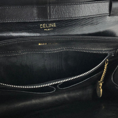 CELINE 馬車斜背包 黑色 復古做舊 CELINE ghi5sj