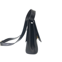 Load image into Gallery viewer, CELINE Horse carriage Crossbody Shoulderbag Black Vintage Old CELINE ghi5sj
