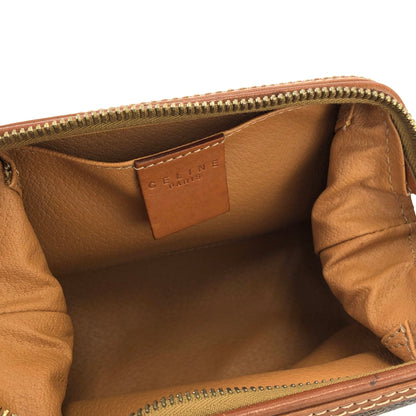 CELINE Macadam Pouch Brown Vintage Old CELINE 8wj5fk