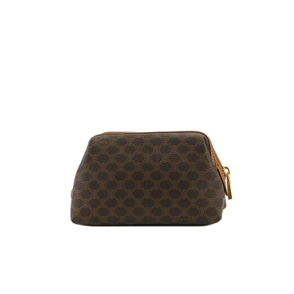 CELINE Macadam Pouch Brown Vintage Old CELINE 8wj5fk