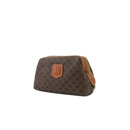 CELINE Macadam Pouch Brown Vintage Old CELINE 8wj5fk
