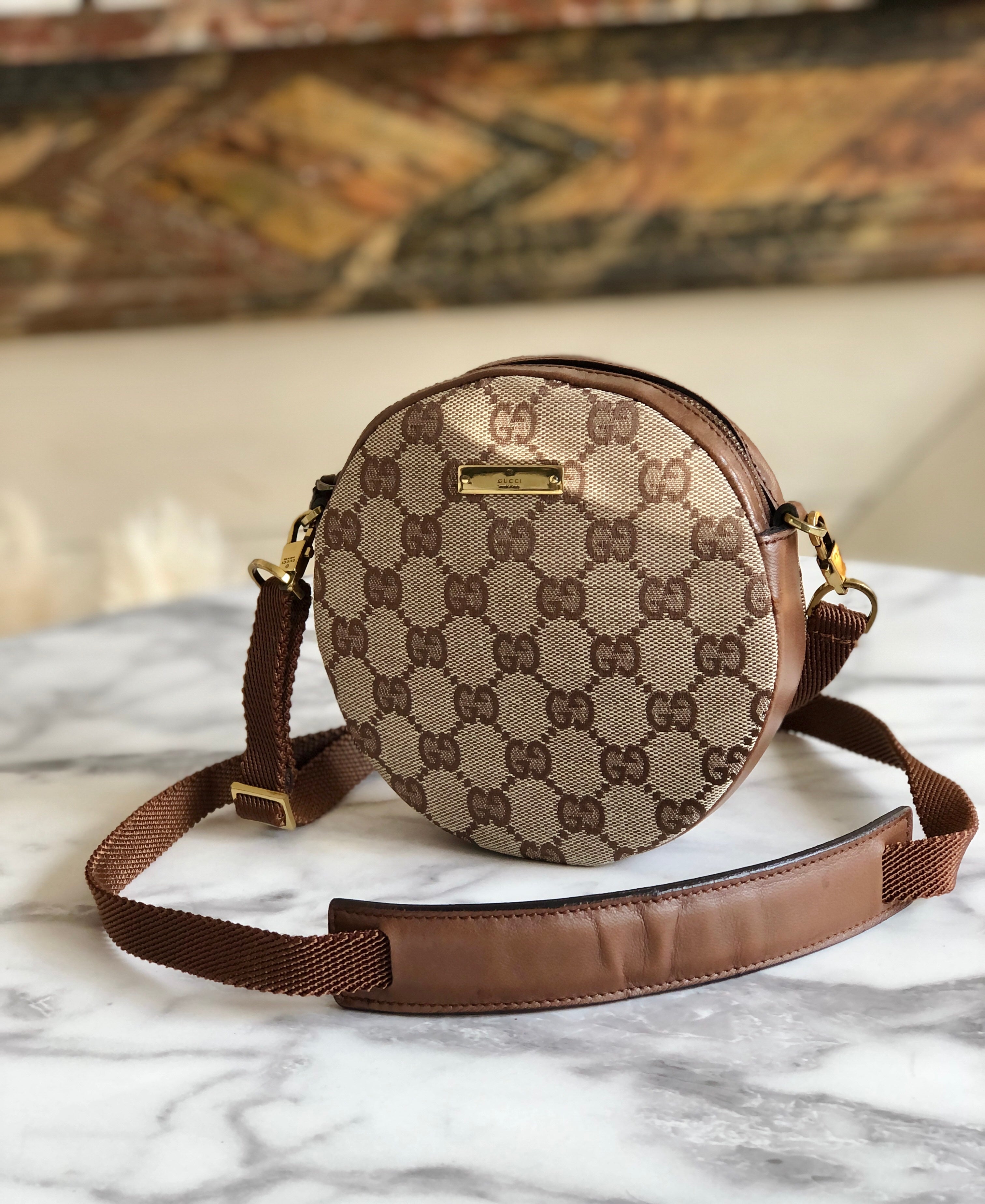 Vintage gucci sales circle bag