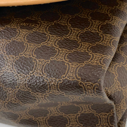 CELINE Macadam 翻蓋方形斜背包 棕色 復古 舊款CELINE vd6kuk