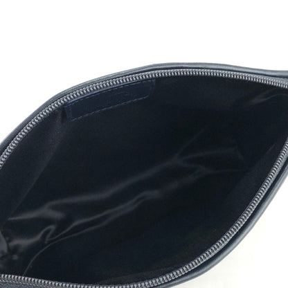 Christian Dior Trotter Jaguard Pouch Navy vintage Old fyfda3