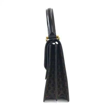 CELINE Macadam Gancini 雙翻蓋手提包 黑色 復古 舊款 CELINE 8vz2n8