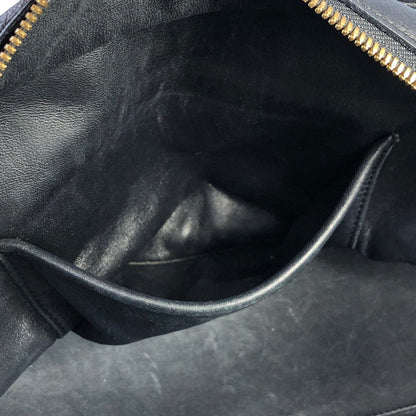 LOEWE Amazona 36 Anagram Bostonbag Handbag Black Cream Vintage 4r2we6