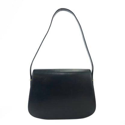 GUCCI G logo Shoulder bag Navy Vintage Old Gucci dmp4t2