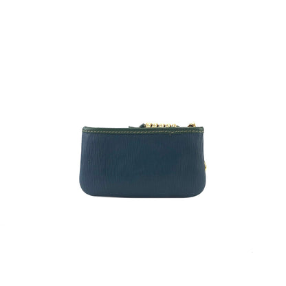 LOEWE Velazquez Coincase Wallet Blue Vintage Old fsa4ki