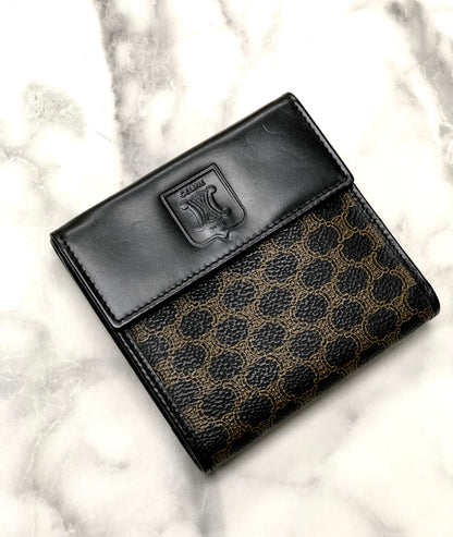 CELINE Macadam 緊湊型皮夾 黑色 配件 fmk867