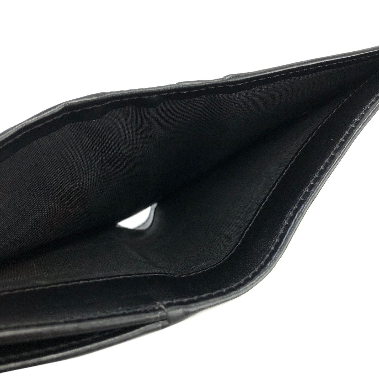 CELINE Macadam Compact Wallet Black Accessories fmk867