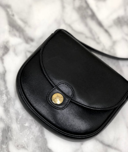 CELINE Blason Triomphe 標誌小號斜挎包肩包黑色舊款 Celine 復古 xwxb4m