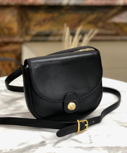 CELINE Blason Triomphe 標誌小號斜挎包肩包黑色舊款 Celine 復古 xwxb4m