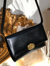 Load image into Gallery viewer, CELINE Horse carriage Crossbody Shoulderbag Black Vintage Old CELINE ghi5sj
