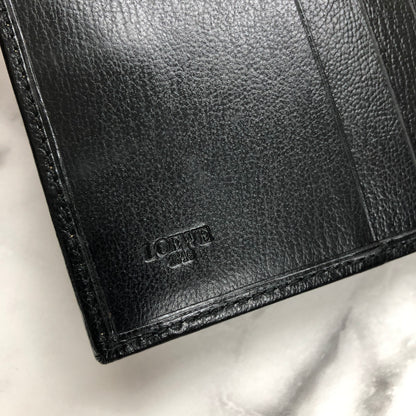 LOEWE Velazquez Compact Wallet Brown Vintage Old 2k5yvv