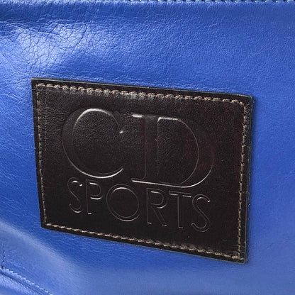 Christian Dior CD logo 肩背包 藍色 復古 舊 hmh8mv