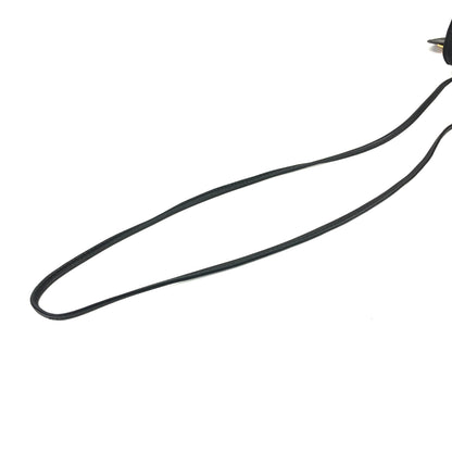 Christian Dior Cannage Logo Charm 皮革迷你包款肩背包 Pochette 黑色復古舊 g8k6nf