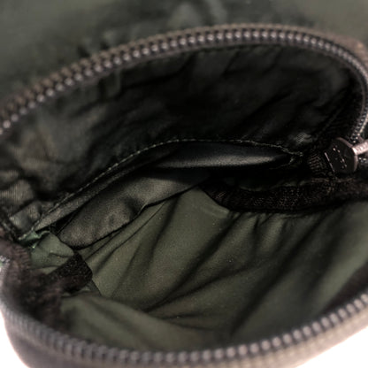 PRADA Triangle Logo Double pocket Nylon Backpack Green Vintage r5kz8b