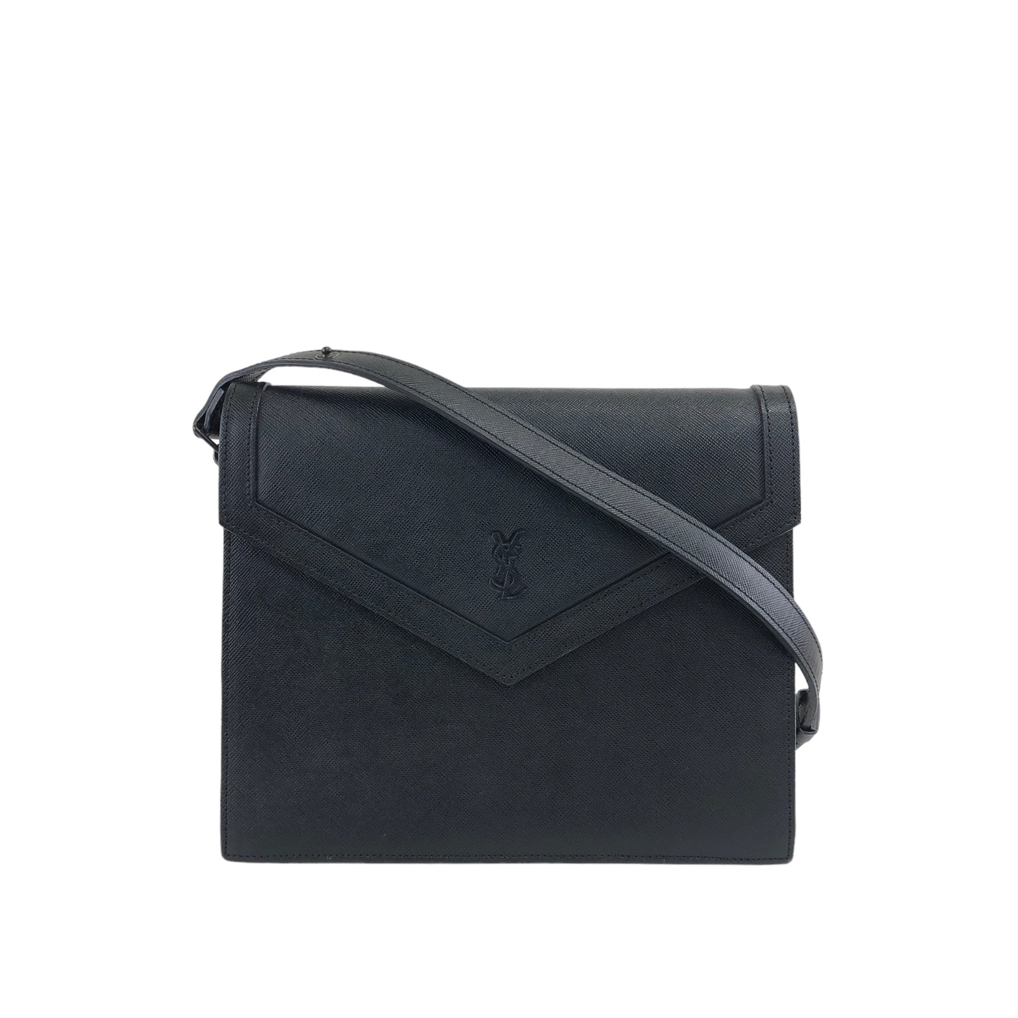 Leather handbag Saint Laurent Black in Leather - 36468317