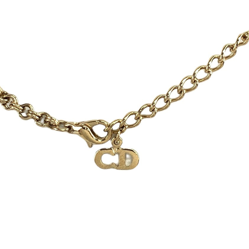 Christian Dior Gold Necklace - 417 For Sale on 1stDibs | dior necklace  price, cd necklace gold price, dior necklace gold