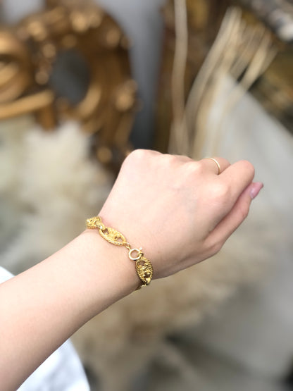 CELINE Triomphe 手鍊 金 復古 sxckyi 