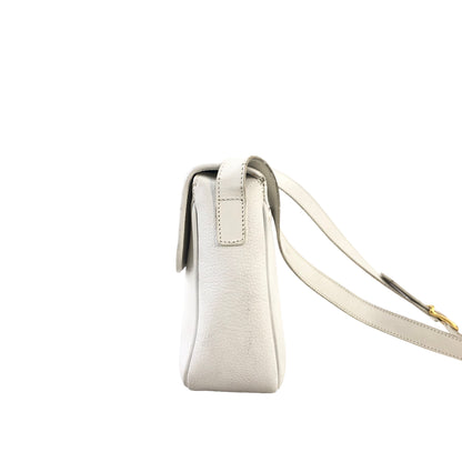 CELINE 斜背包 白色 復古 6bj42e 
