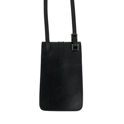 GUCCI Jackie Leather Phone Holder Small Shoulder bag Black Vintage thmm8m