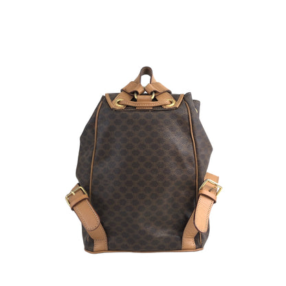 CELINE Macadam Gancini Backpack Brown Vintage bsm3xz