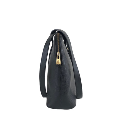 CELINE Toggle Clasp 皮革肩背包 黑色 復古 id5pnu 