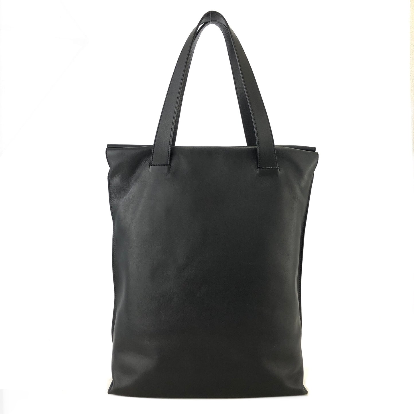 LOEWE Anagram Leather Totebag Black Vintage k826yt