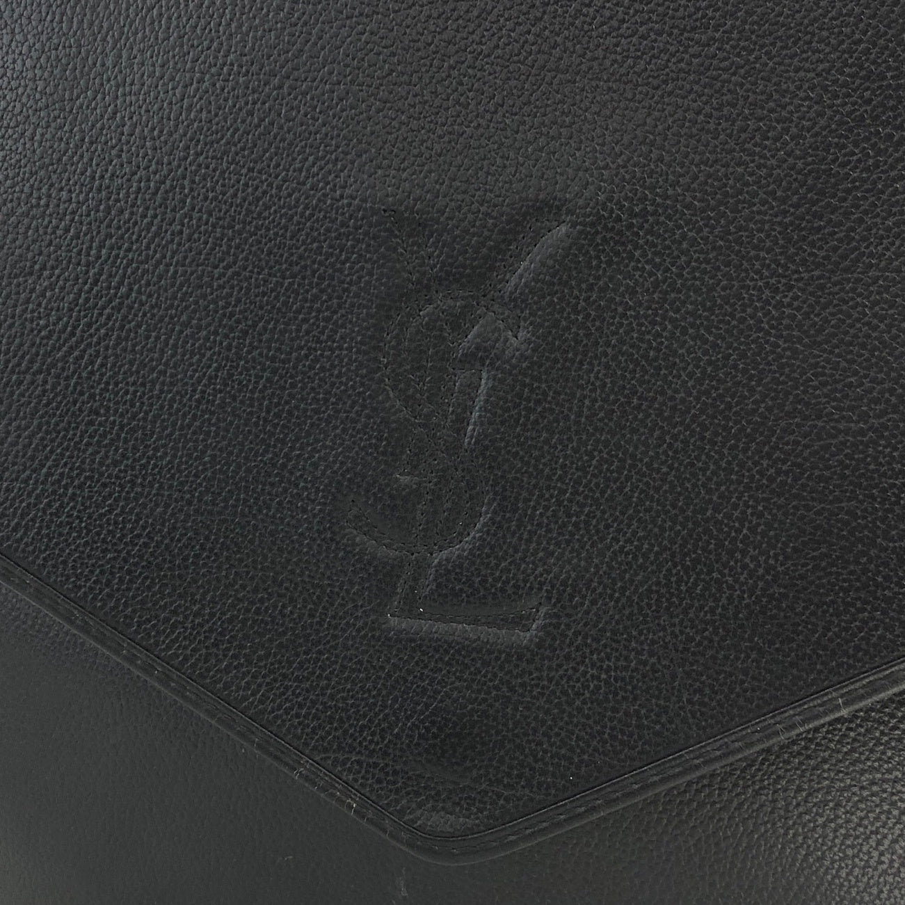 Yves Saint Laurent YSL Logo Stitch Leather Shoulder bag Yves Saint Laurent YSL Logo Stitch Leather Shoulder bag