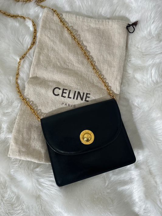 Celine Daoust NWT Authentic CELINE Macadam Tote SHOULDER BROWN BAG WITH  Black LEATHER MC98/1 Exotic leather ref.962496 - Joli Closet